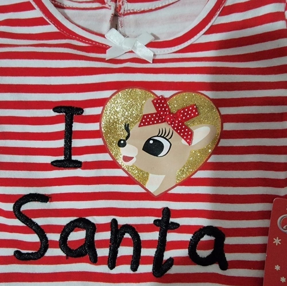 NWT Rudolph the Red Nosed Reindeer Christmas Outfit. Size 12 months! - Picture 6 of 10